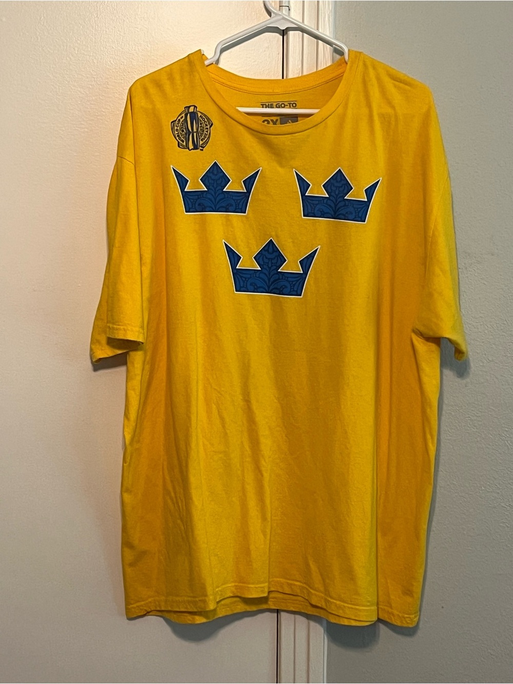 Adidas Team Sweden Ekholm Hockey Tee World Cup 2016 Size 2XL